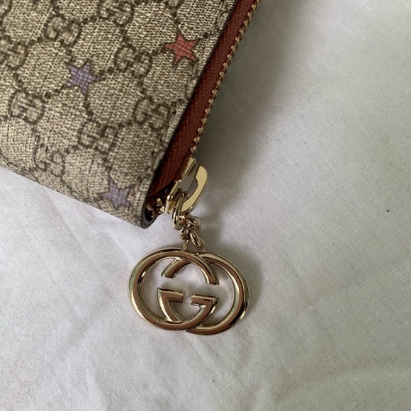 NWT Authentic Gucci Limited Star ⭐️ prints Wallet - Picture 5 of 8